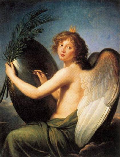 elisabeth vigee-lebrun Allegory of the Genius of Alexander I. Prince Heinrich Lubomirski Sweden oil painting art